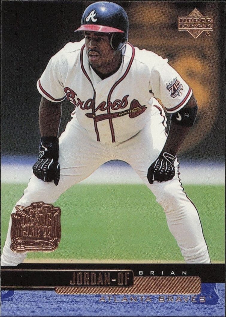 2000 Upper-Deck Brian Jordan #134 trading card
