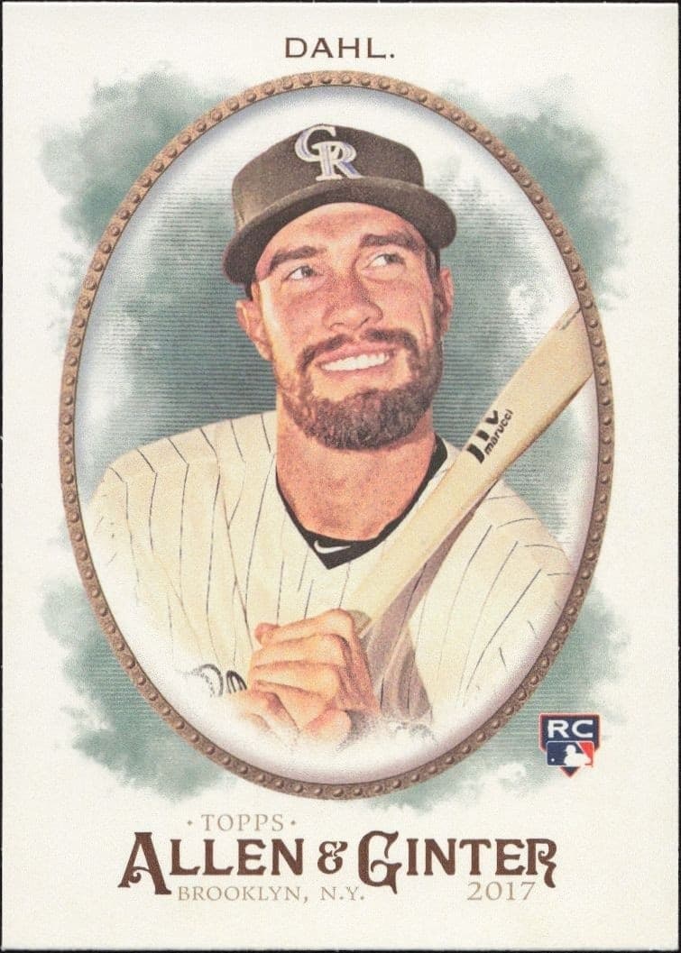2017 Topps Allen & Ginter David Dahl #76 trading card