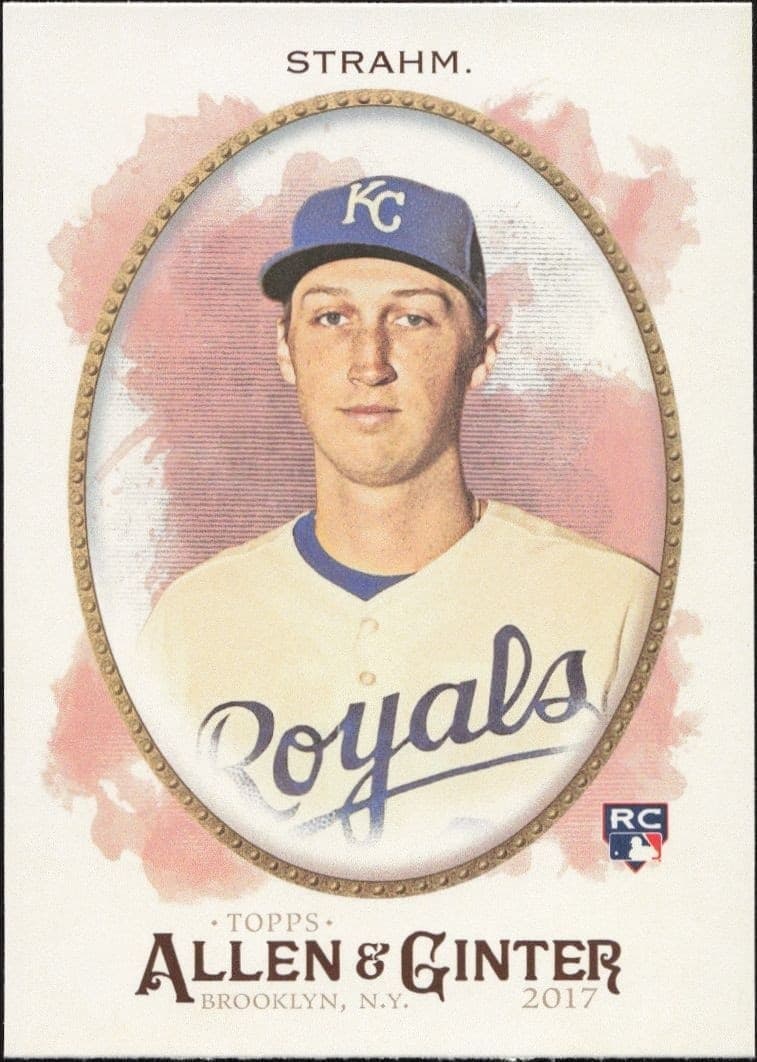2017 Topps Allen & Ginter Matt Strahm #313 trading card
