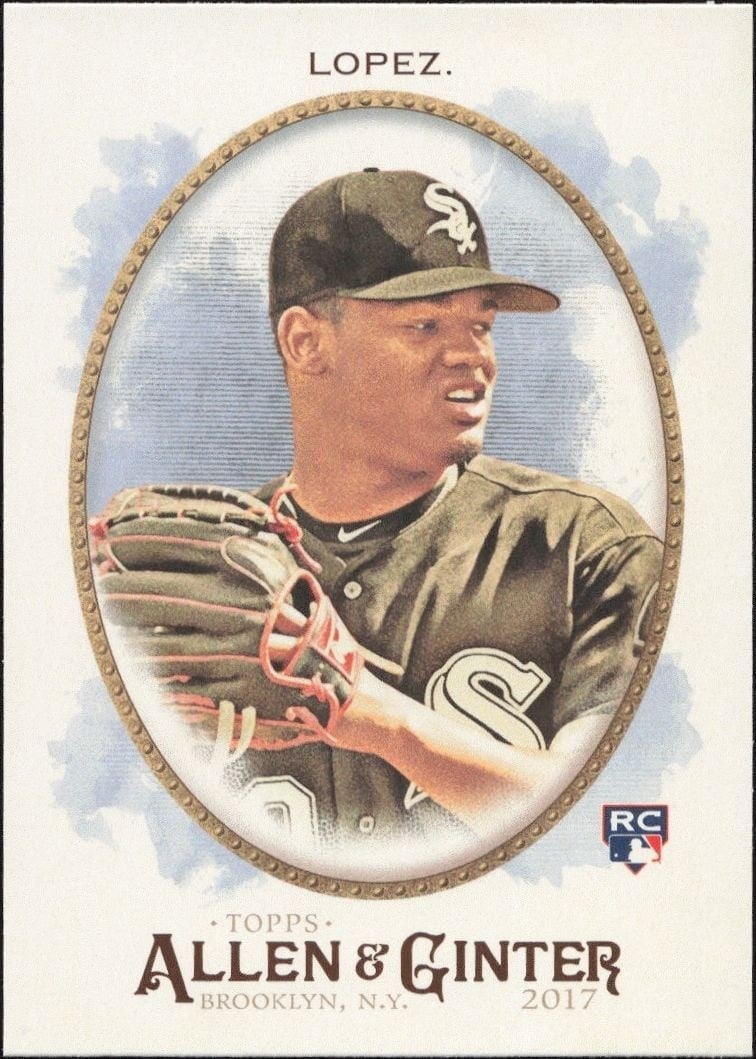 Reynaldo Lopez 2017 Topps Allen & Ginter #339 Baseball Trading Card - Front 2017 Topps Allen & Ginter Reynaldo Lopez #339 baseball trading card front