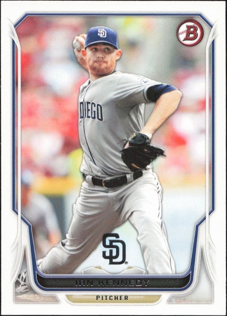 2014 Bowman Ian Kennedy #7 trading card