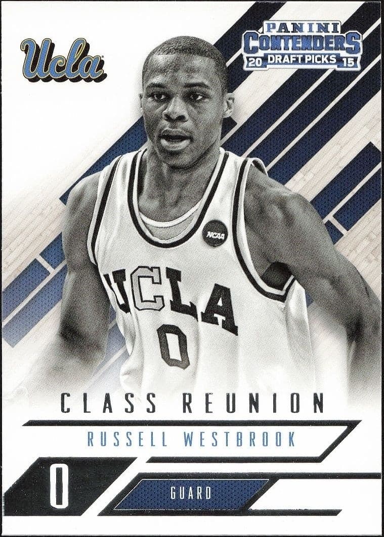 2015-16 Panini Contenders Draft Picks Russell Westbrook #21 trading card