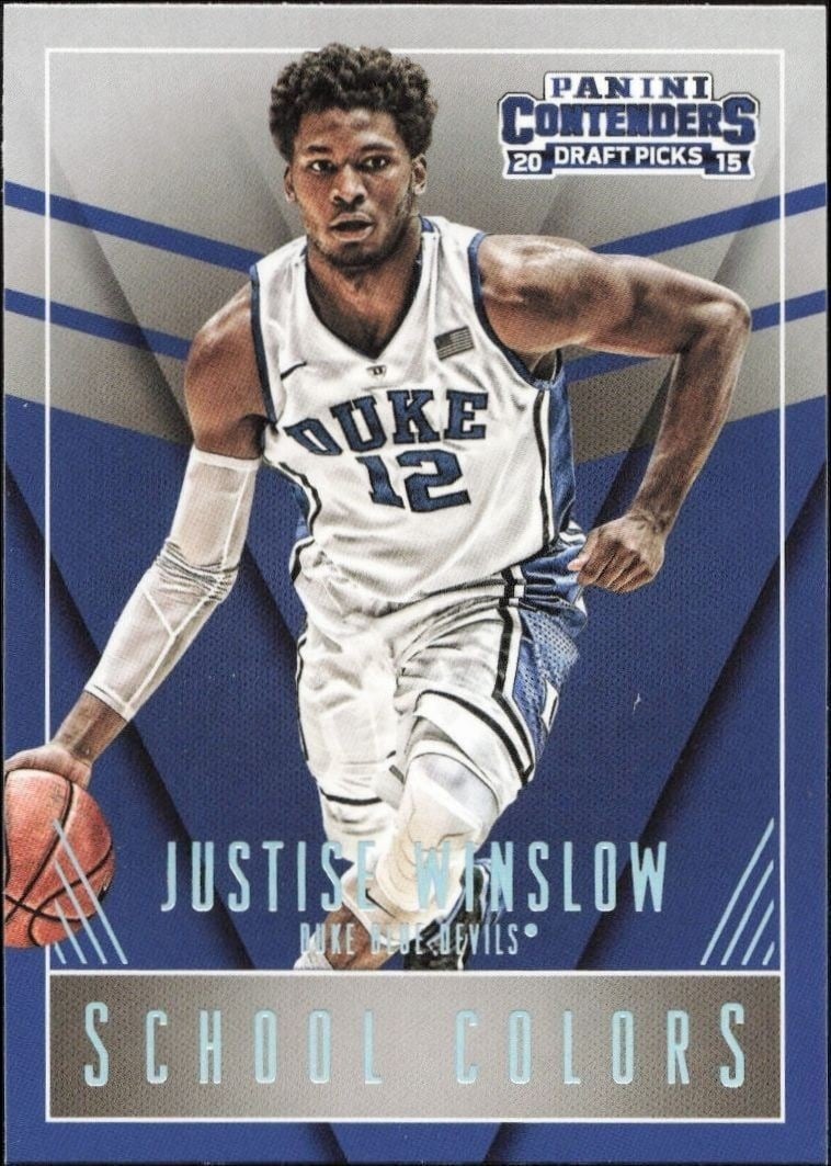 2015-16 Panini Contenders Draft Picks Justise Winslow #23 trading card