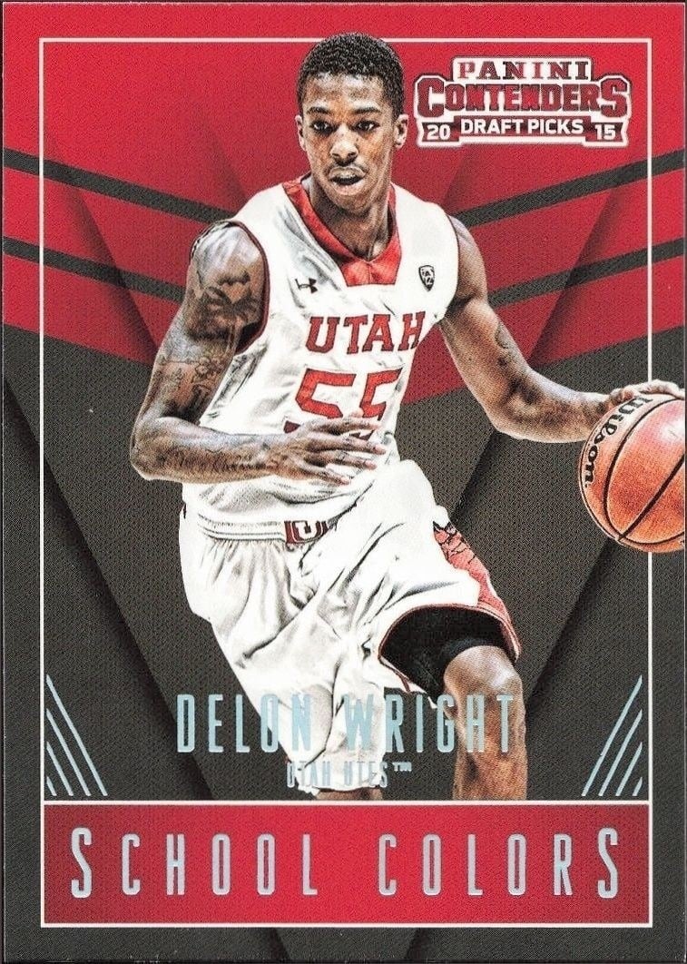 2015-16 Panini Contenders Draft Picks Delon Wright #14 trading card