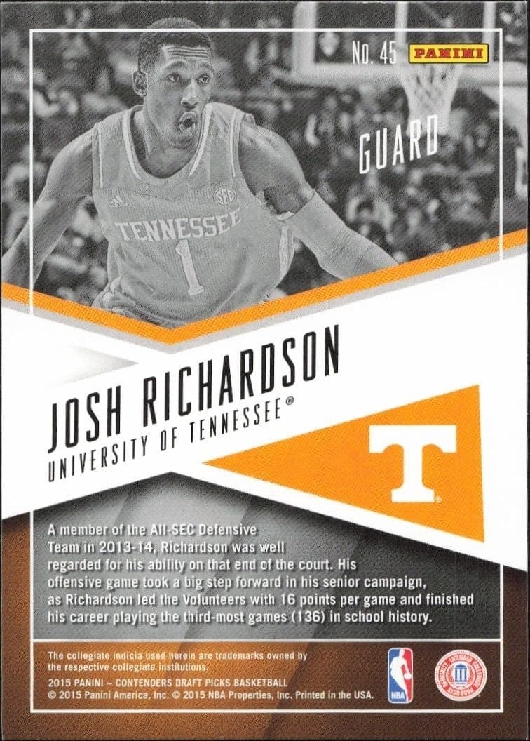 Josh Richardson - Back