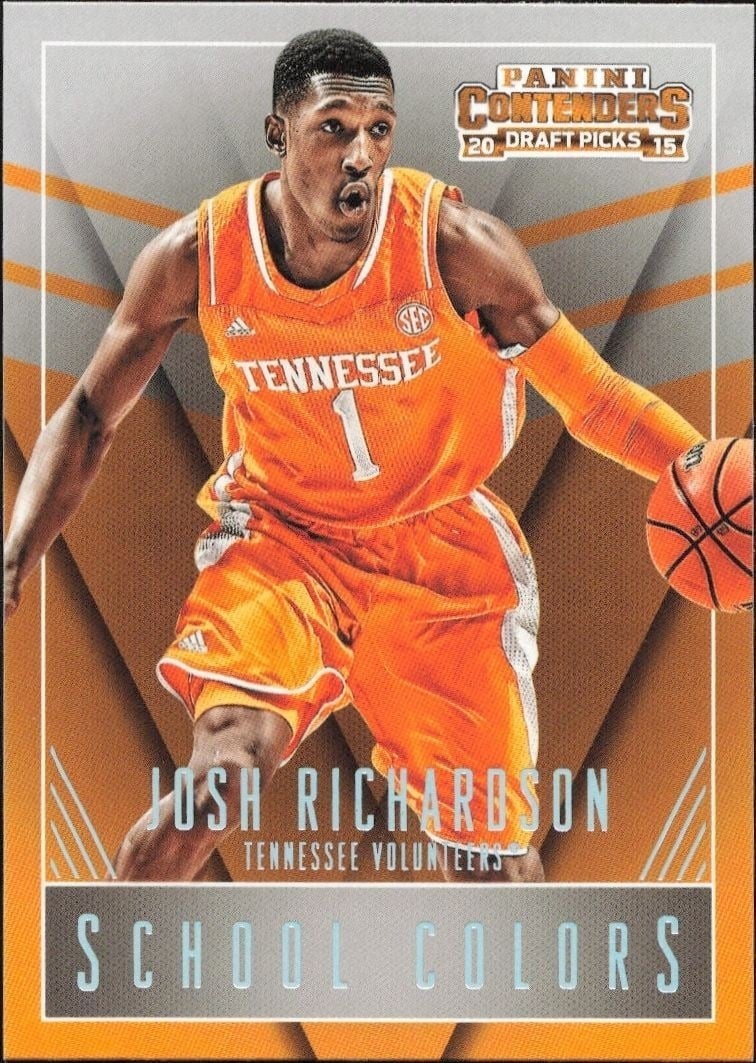2015-16 Panini Contenders Draft Picks Josh Richardson #45 trading card