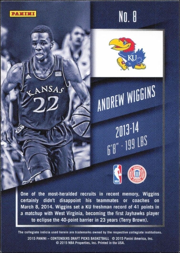 Andrew Wiggins - Back