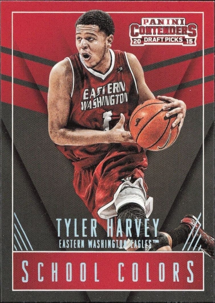 2015-16 Panini Contenders Draft Picks Tyler Harvey #47 trading card