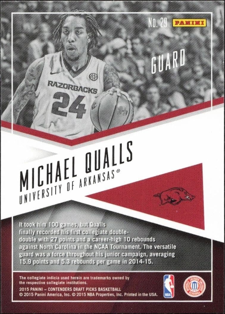 Michael Qualls - Back
