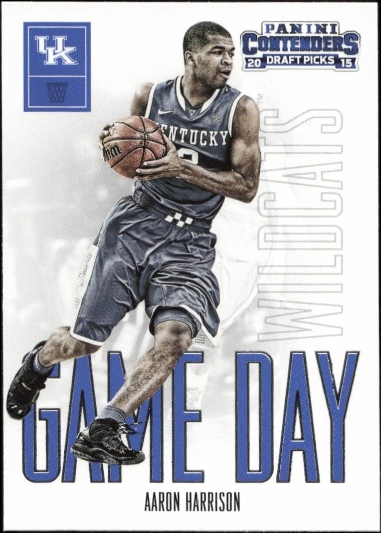 2015-16 Panini Contenders Draft Picks Aaron Harrison #1 trading card