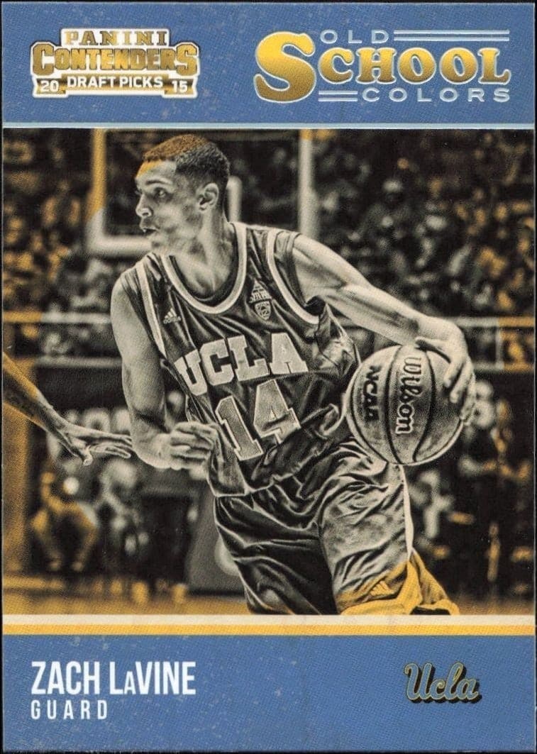 2015-16 Panini Contenders Draft Picks Zach LaVine #32 trading card