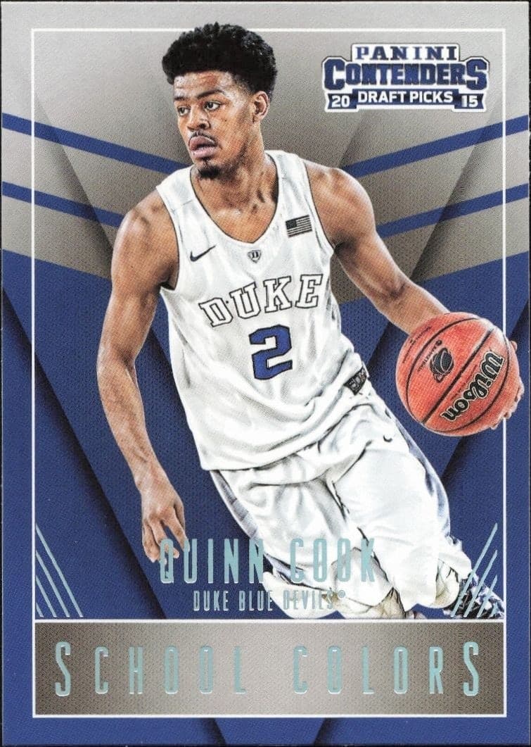 2015-16 Panini Contenders Draft Picks Quinn Cook #34 trading card