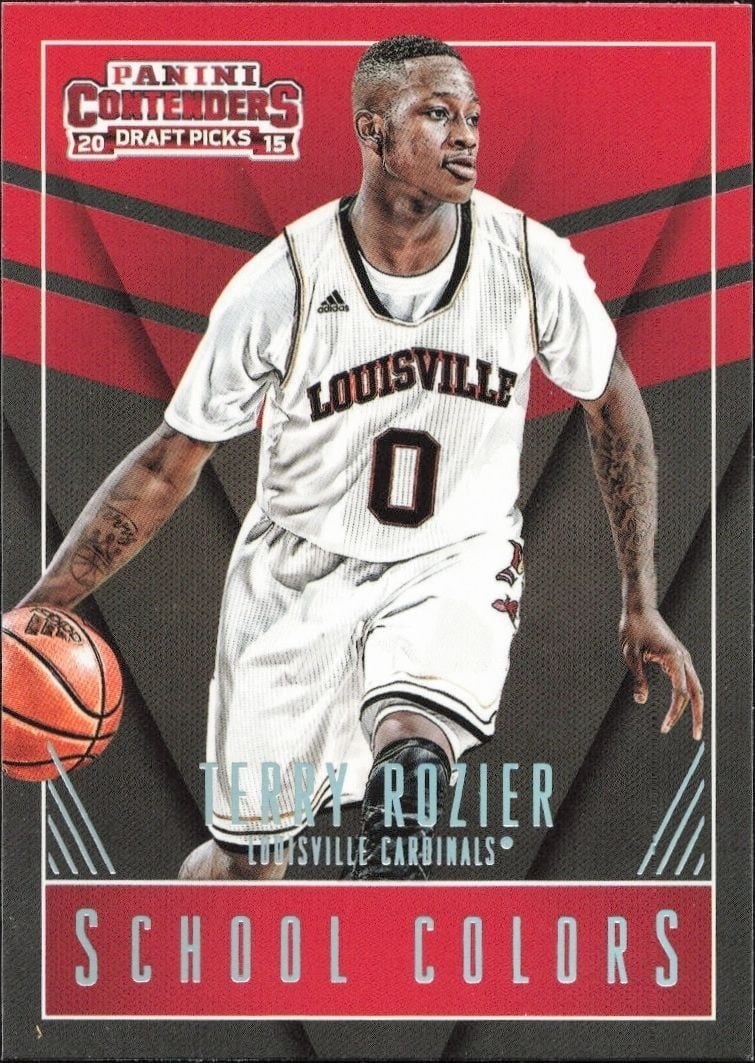 Terry Rozier 2015-16 Panini Contenders Draft Picks #44 Basketball Trading Card - Front 2015-16 Panini Contenders Draft Picks Terry Rozier #44 basketball trading card front