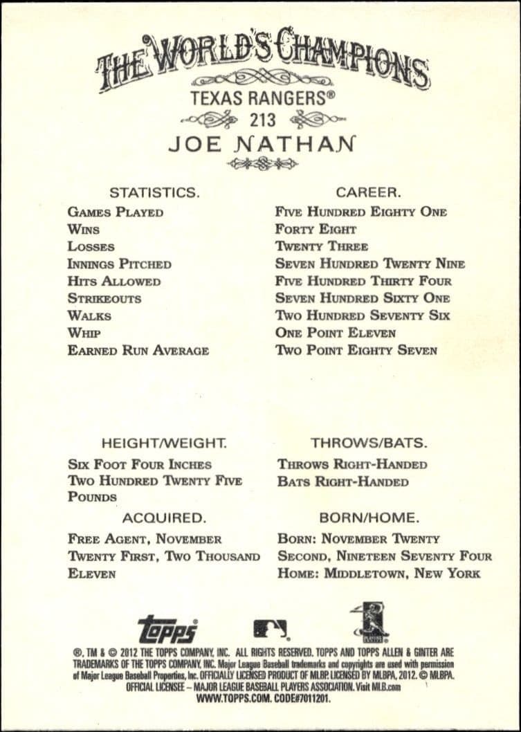 Joe Nathan - Back