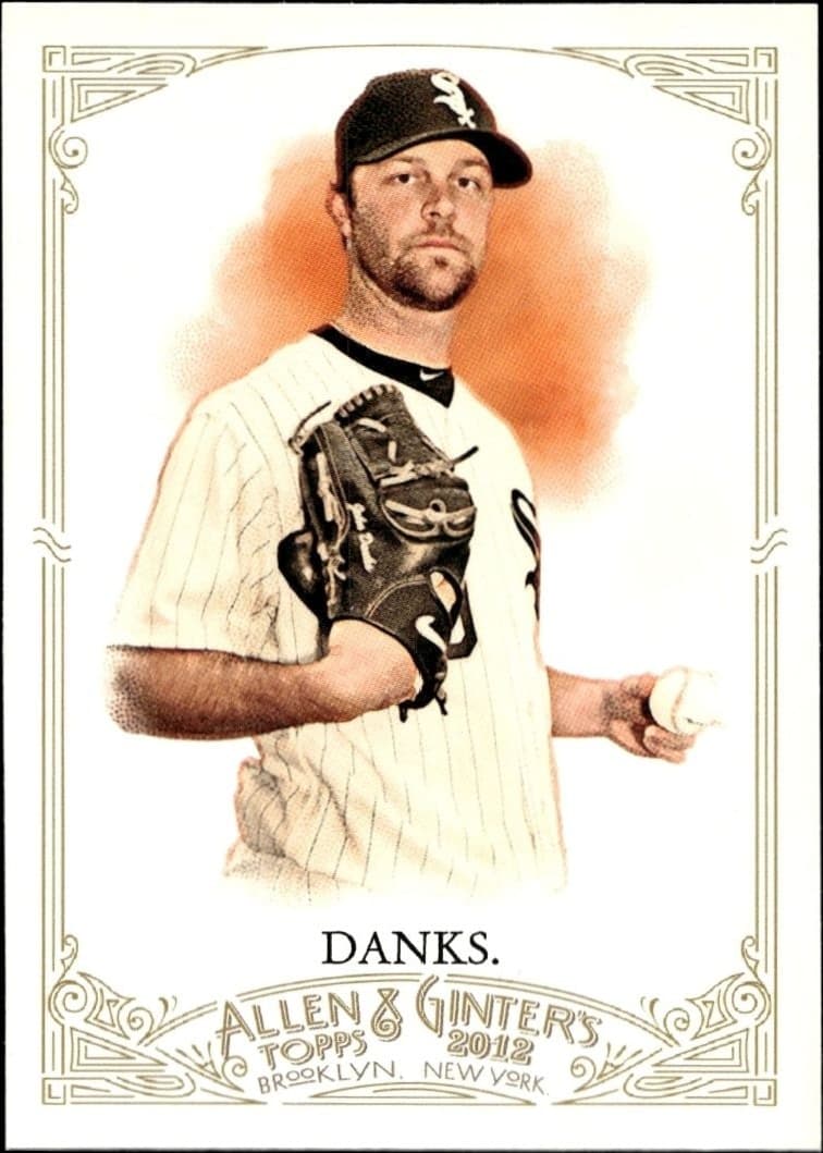 2012 Topps Allen & Ginter John Danks #218 trading card