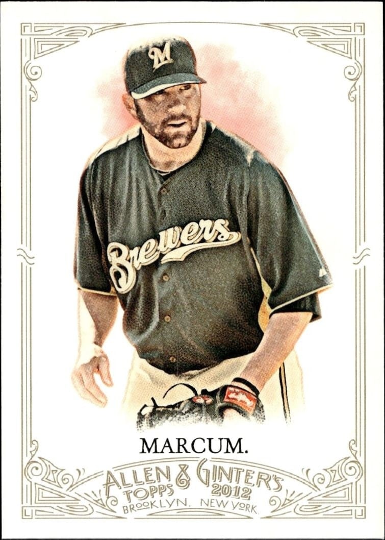 2012 Topps Allen & Ginter Shaun Marcum #233 trading card