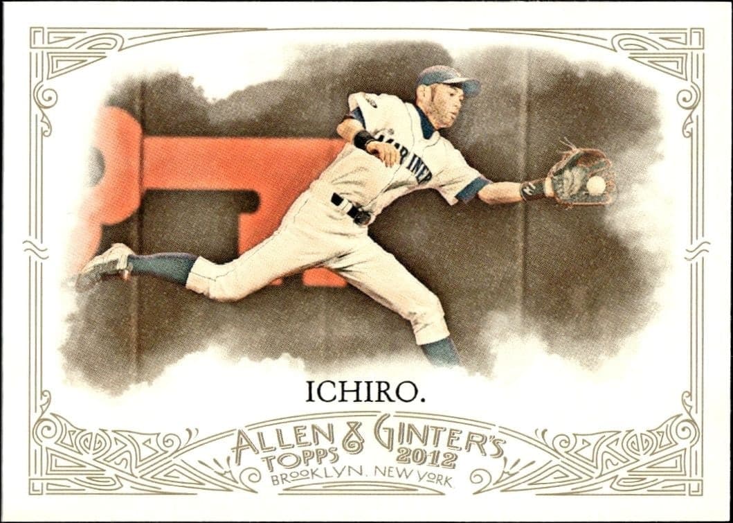 2012 Topps Allen & Ginter Ichiro Suzuki #229 trading card