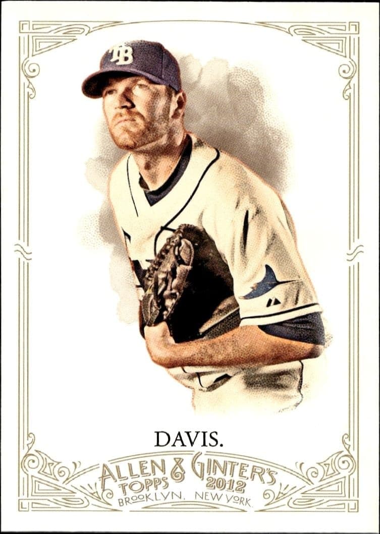 2012 Topps Allen & Ginter Wade Davis #259 trading card