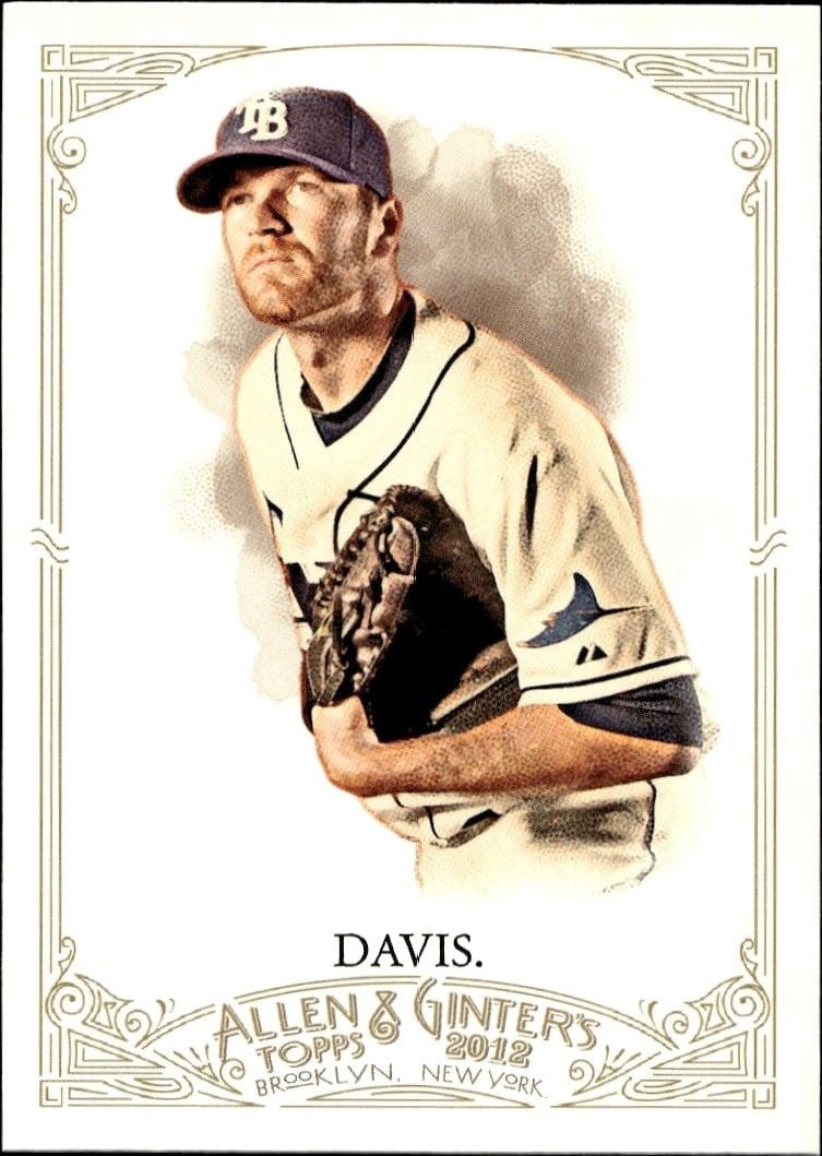 2012 Topps Allen & Ginter Wade Davis #259 trading card