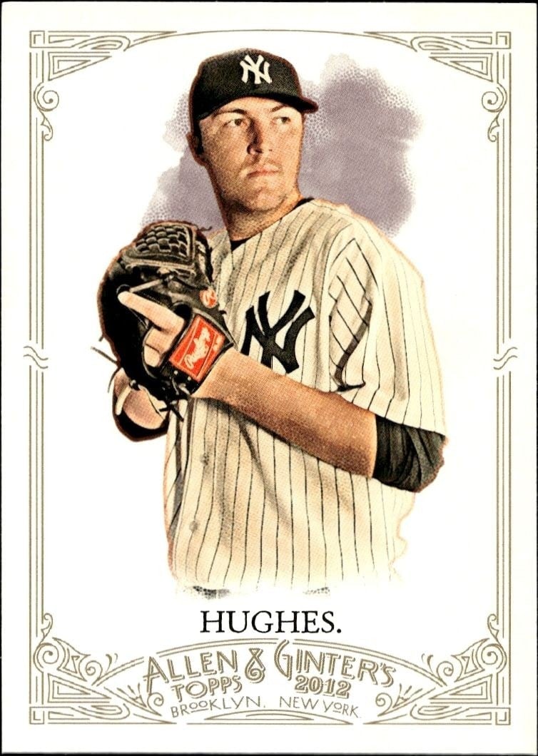 2012 Topps Allen & Ginter Phil Hughes #249 trading card