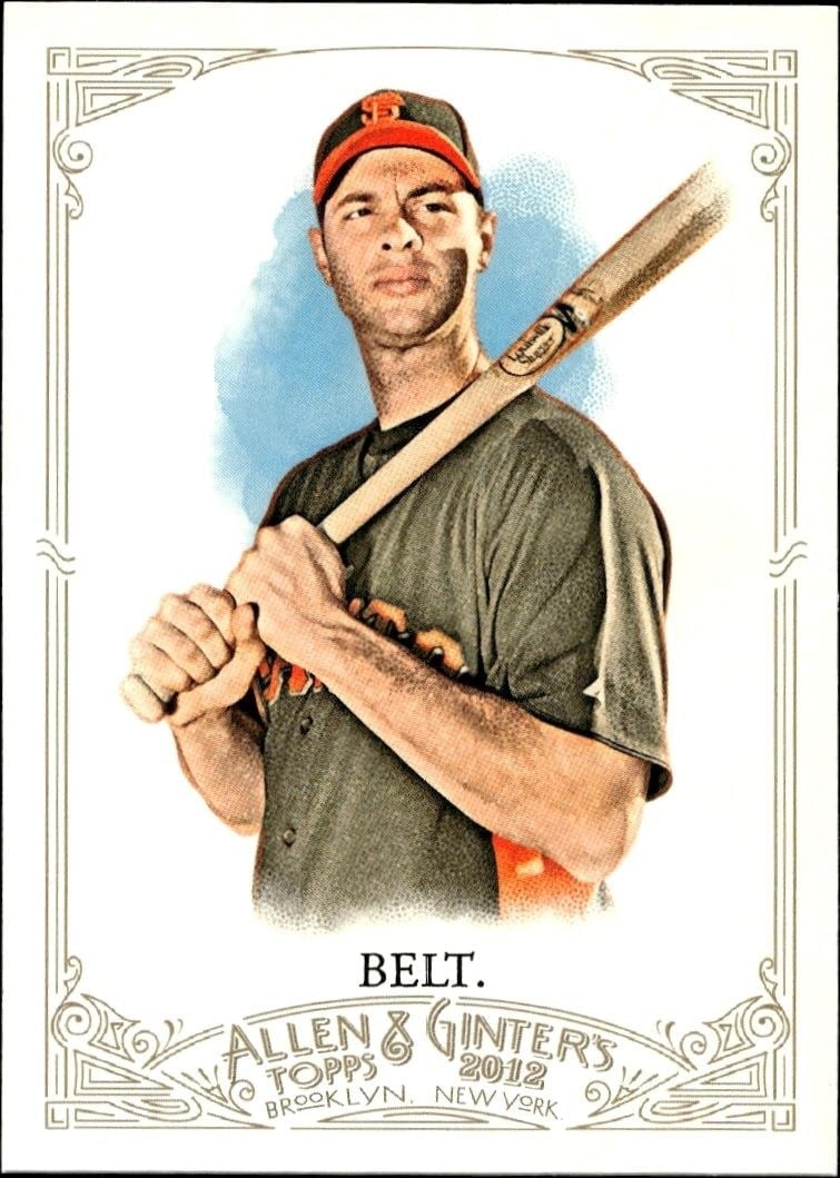 2012 Topps Allen & Ginter Brandon Belt #280 trading card