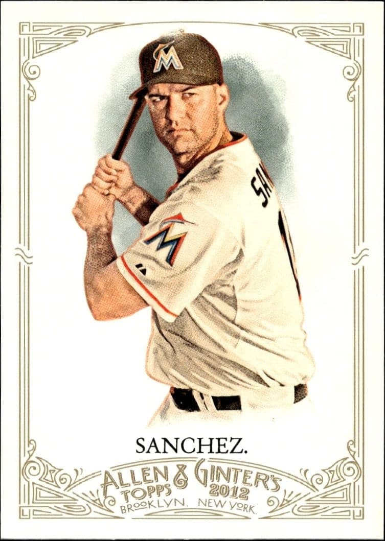 2012 Topps Allen & Ginter Gaby Sanchez #273 trading card