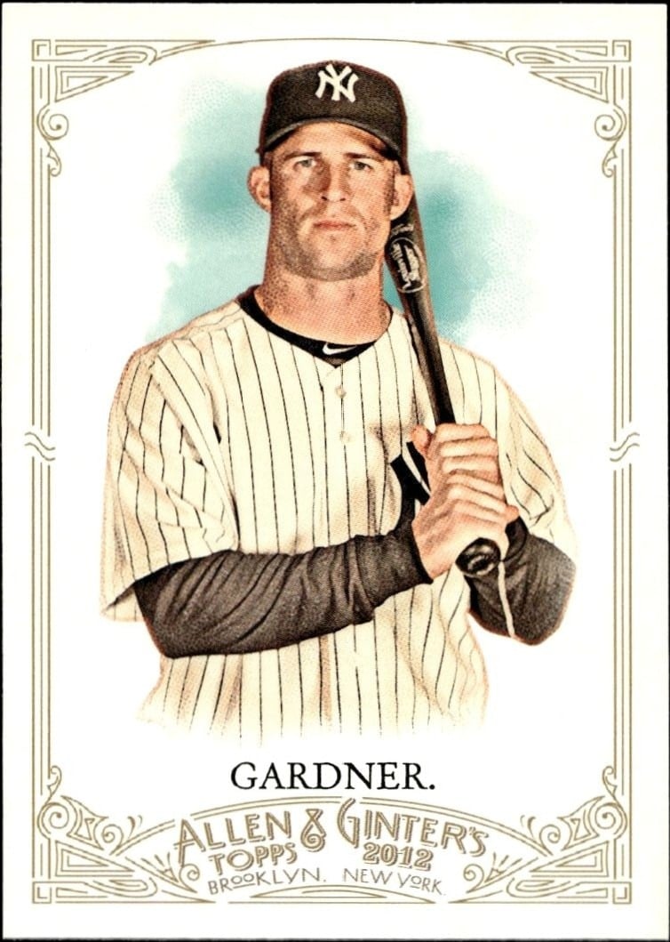 2012 Topps Allen & Ginter Brett Gardner #279 trading card