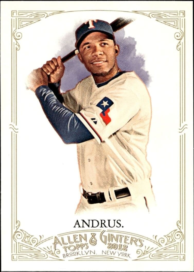 2012 Topps Allen & Ginter Elvis Andrus #294 trading card