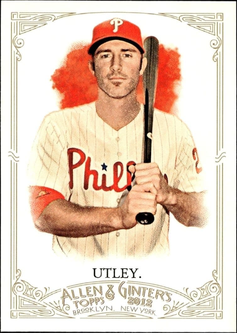 2012 Topps Allen & Ginter Chase Utley #291 trading card
