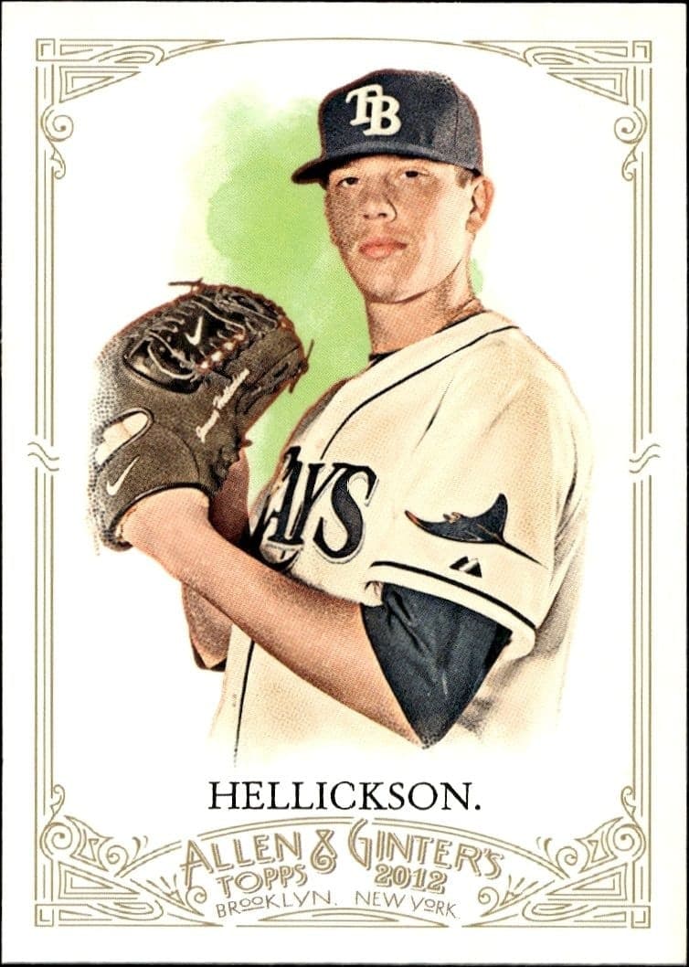 2012 Topps Allen & Ginter Jeremy Hellickson #49 trading card