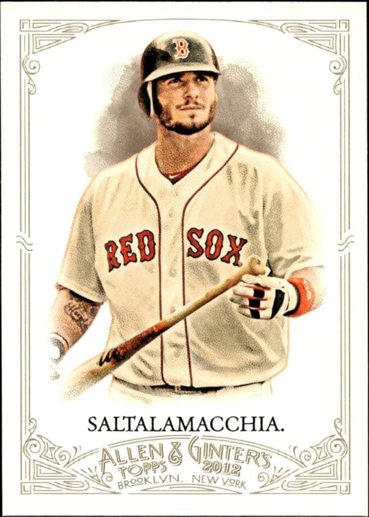 2012 Topps Allen & Ginter Jarrod Saltalamacchia #46 trading card