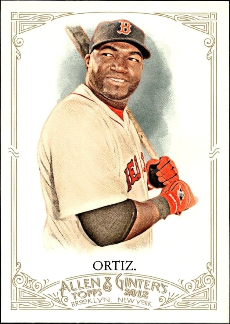 2012 Topps Allen & Ginter David Ortiz #35 trading card