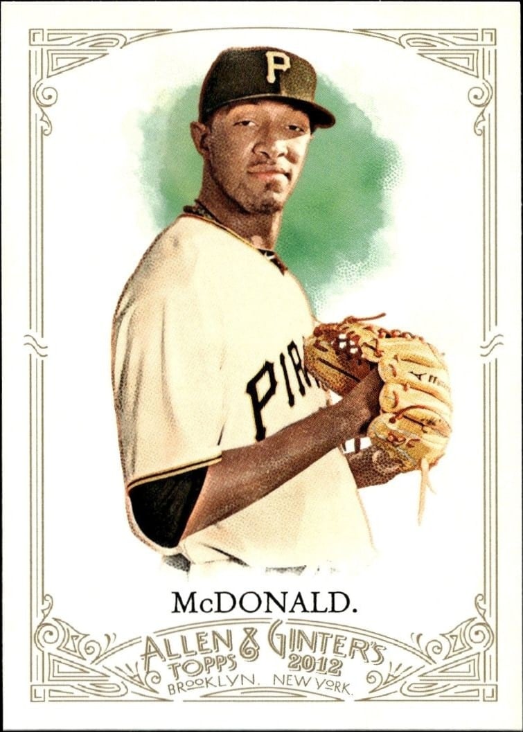 2012 Topps Allen & Ginter James McDonald #37 trading card