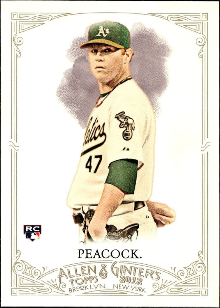 2012 Topps Allen & Ginter Brad Peacock #39 trading card