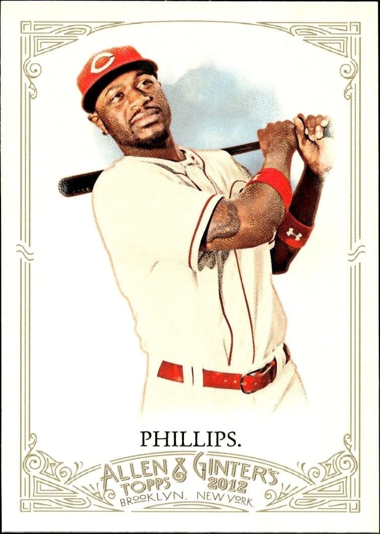 2012 Topps Allen & Ginter Brandon Phillips #289 trading card