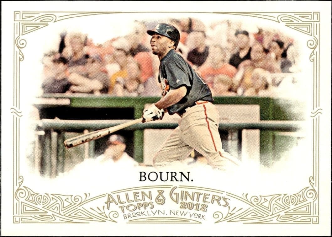 2012 Topps Allen & Ginter Michael Bourn #76 trading card