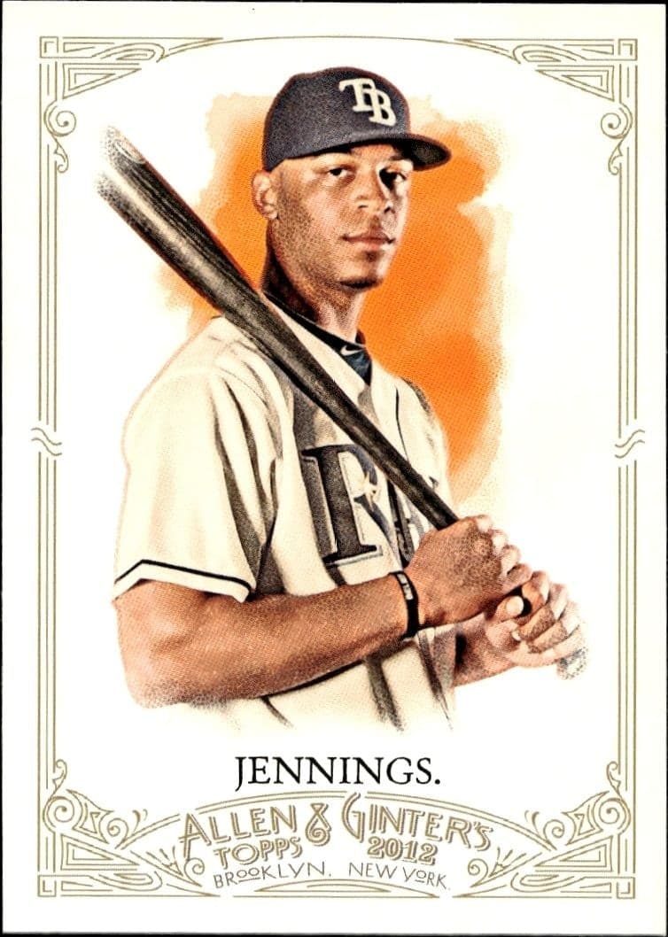 2012 Topps Allen & Ginter Desmond Jennings #67 trading card