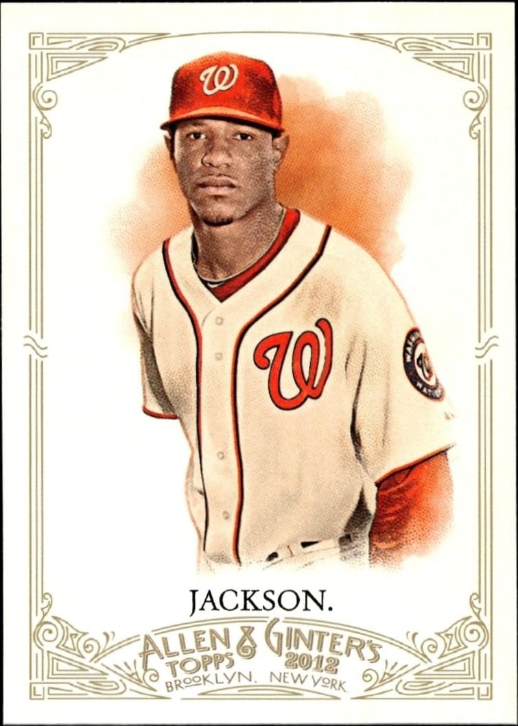 2012 Topps Allen & Ginter Edwin Jackson #89 trading card
