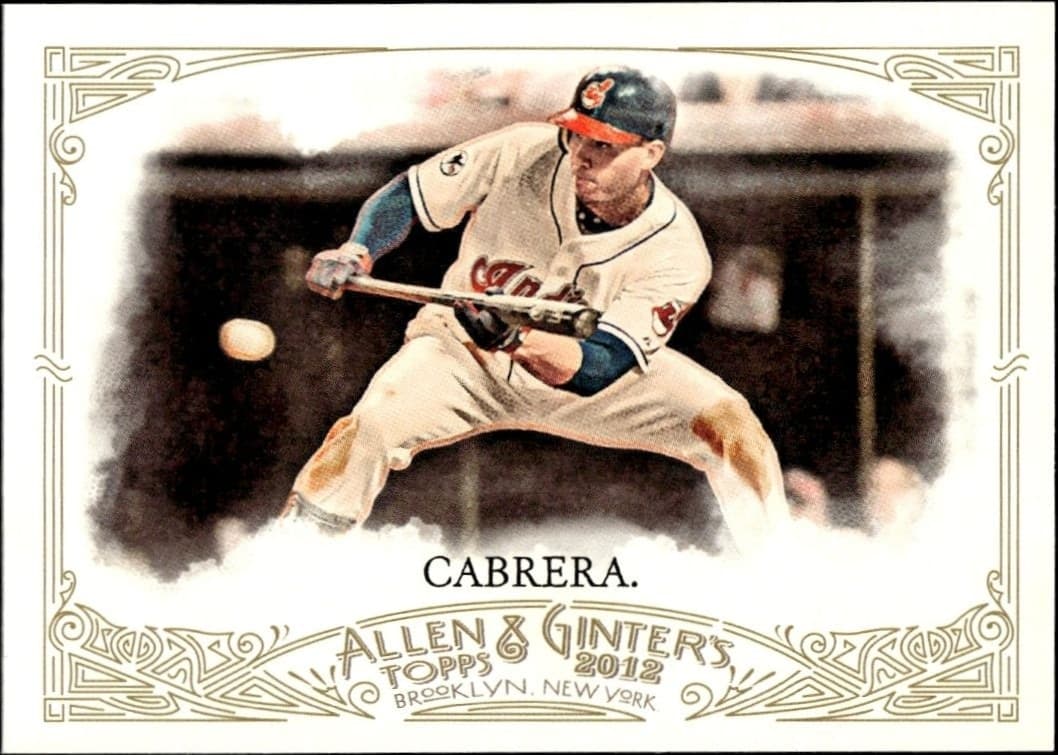 2012 Topps Allen & Ginter Asdrubal Cabrera #119 trading card