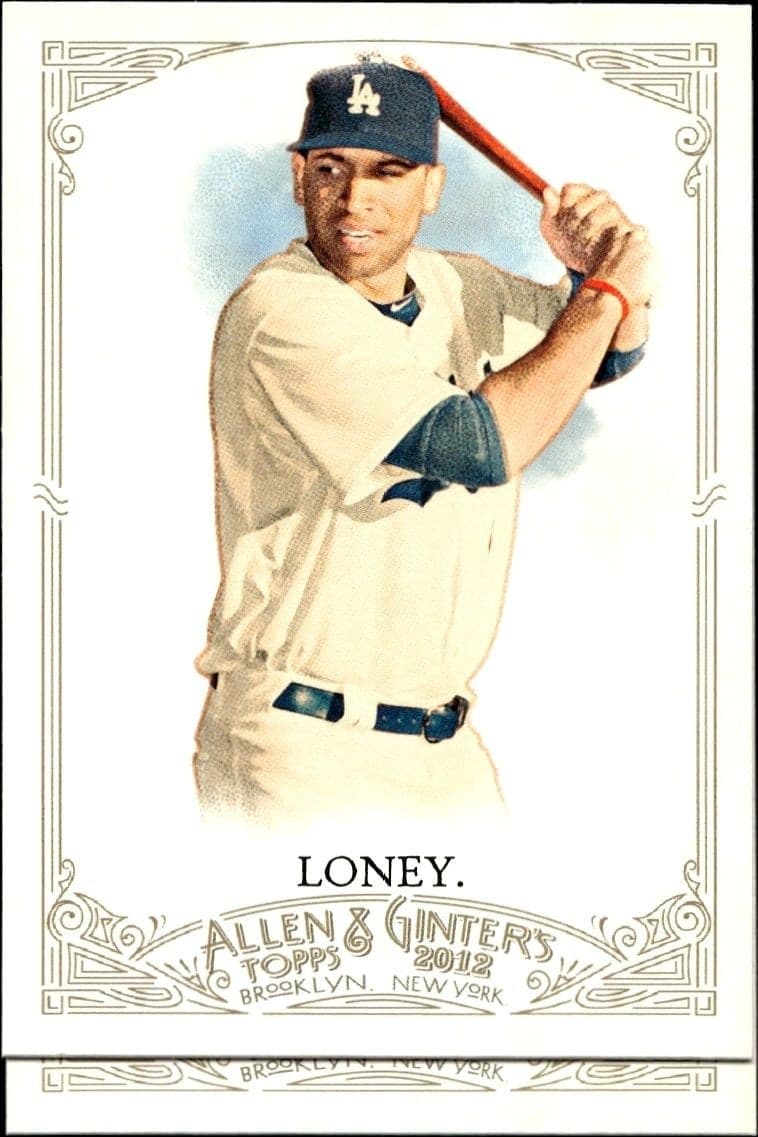 2012 Topps Allen & Ginter James Loney #101 trading card