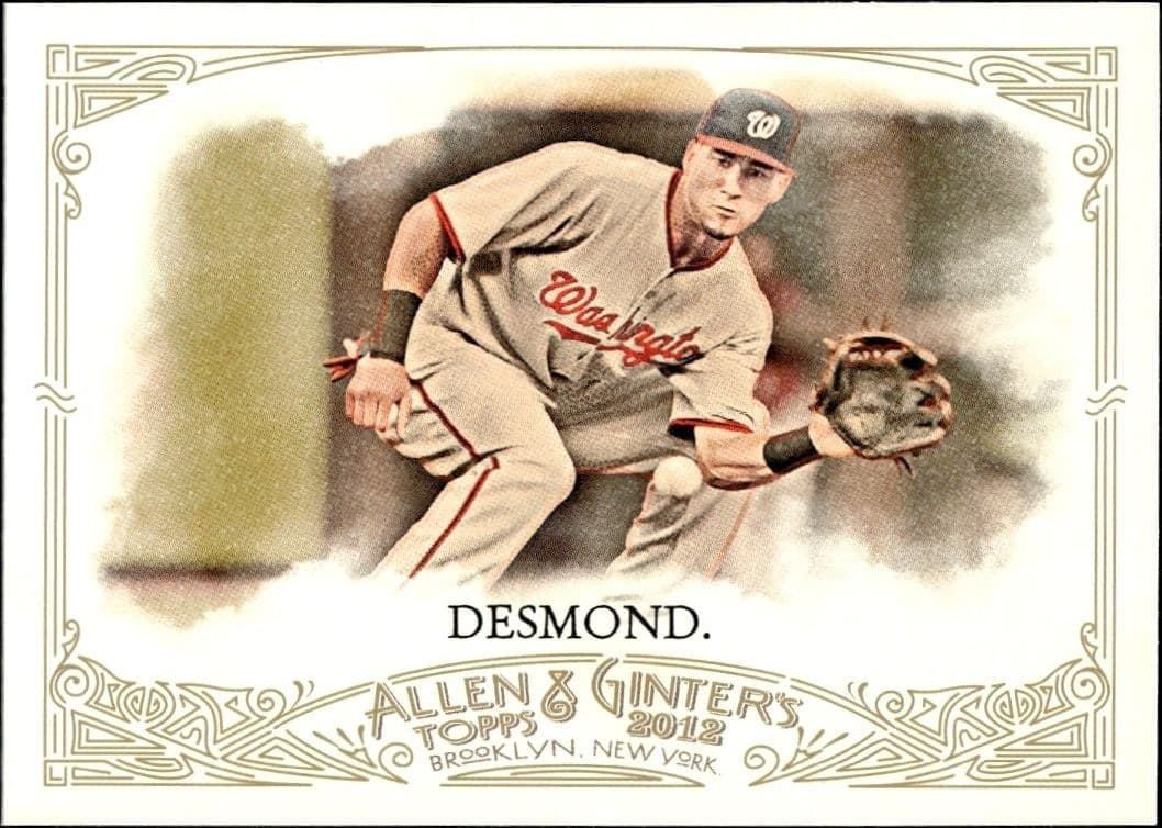 2012 Topps Allen & Ginter Ian Desmond #104 trading card
