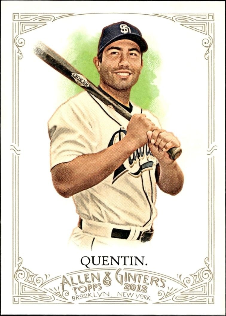 2012 Topps Allen & Ginter Carlos Quentin #282 trading card