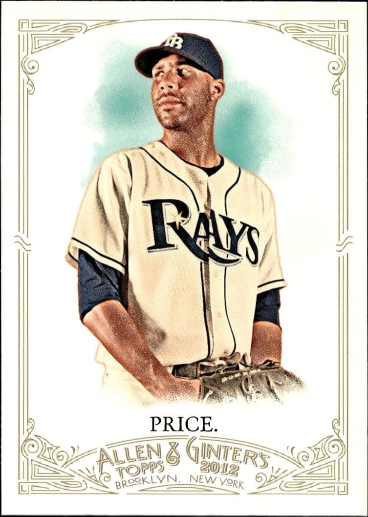 2012 Topps Allen & Ginter David Price #5 trading card