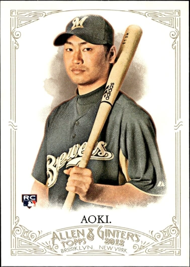2012 Topps Allen & Ginter Norichika Aoki #150 trading card