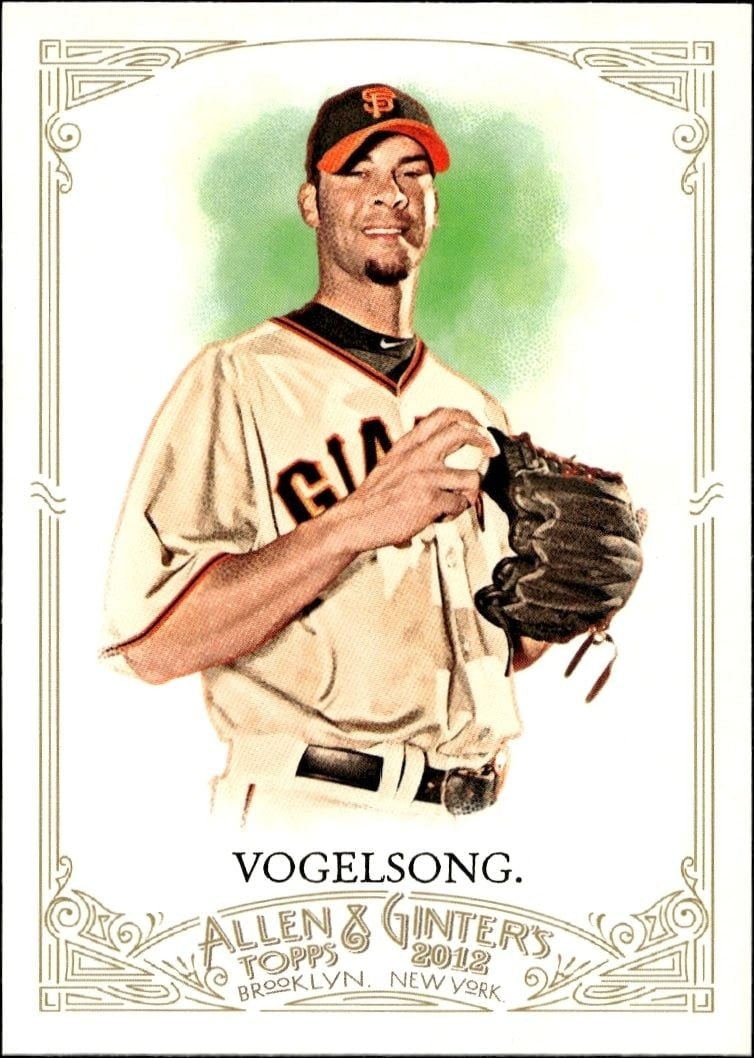 2012 Topps Allen & Ginter Ryan Vogelsong #152 trading card