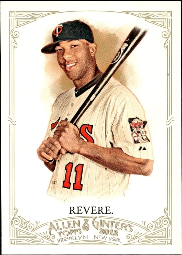 2012 Topps Allen & Ginter Ben Revere #125 trading card