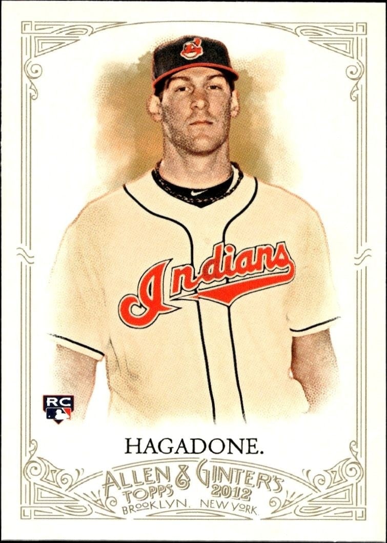 2012 Topps Allen & Ginter Nick Hagadone #143 trading card