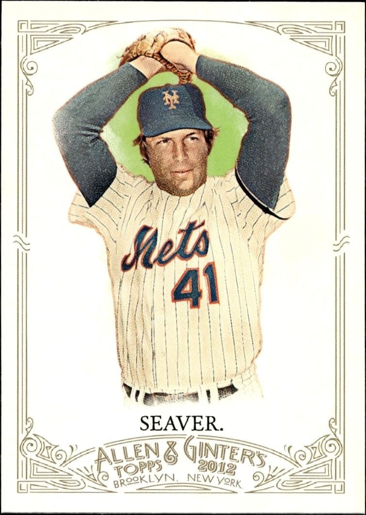 2012 Topps Allen & Ginter Tom Seaver #163 trading card