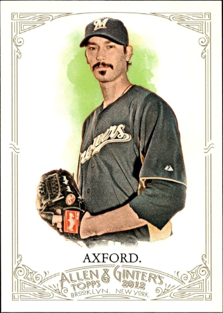 2012 Topps Allen & Ginter John Axford #187 trading card