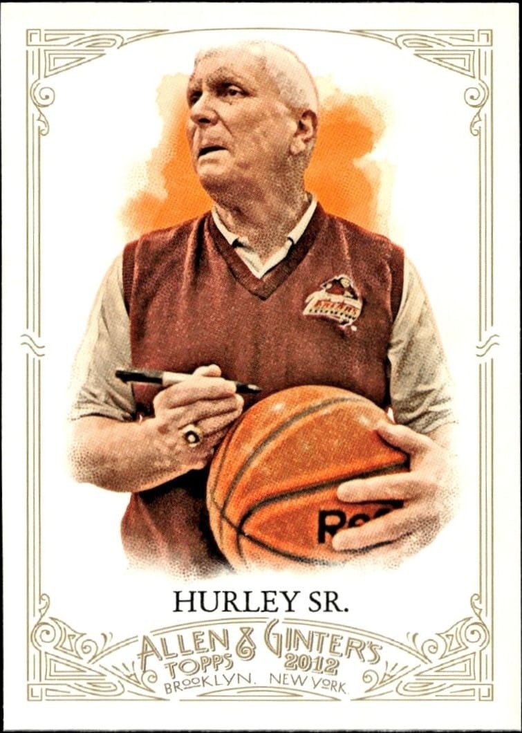 2012 Topps Allen & Ginter Bob Hurley Sr. #154 trading card